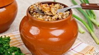 Рецепт Гречки в горшочках