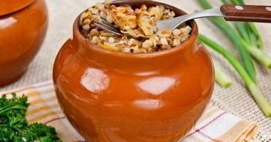 Рецепт Гречки в горшочках