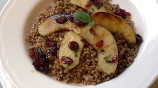 Рецепт Гречневой каши с фруктовой заправкой