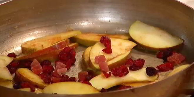 Рецепт гречневой каши с фруктовой заправкой