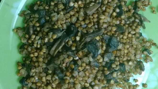 Рецепт гречневой каши с грибами