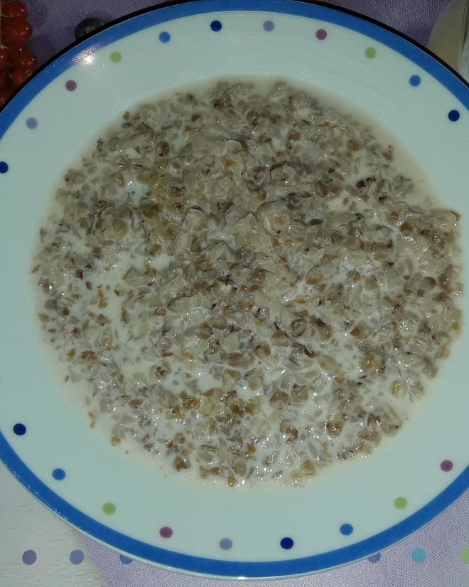 Рецепт гречневой каши с молоком