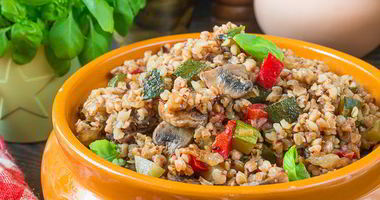 Рецепт Гречневой каши с сезонными овощами