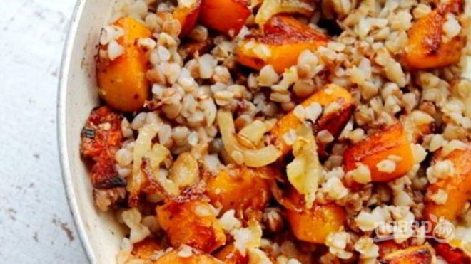 Рецепт гречневой каши с тыквой