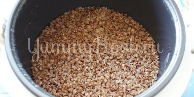 Рецепт гречневой каши в мультиварке