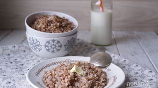 Рецепт Гречневой каши вязкой на воде