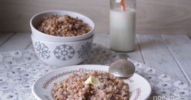 Рецепт Гречневой каши вязкой на воде