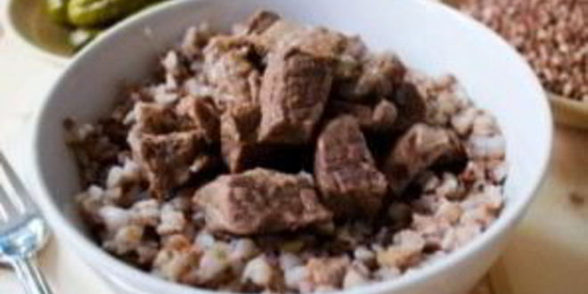 Рецепт каши гречневой с говядиной