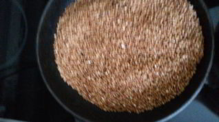 Рецепт Рассыпчатой гречки, сваренной в сковороде