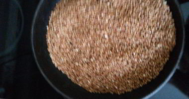 Рецепт Рассыпчатой гречки, сваренной в сковороде