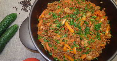 Рецепт Жареной гречки