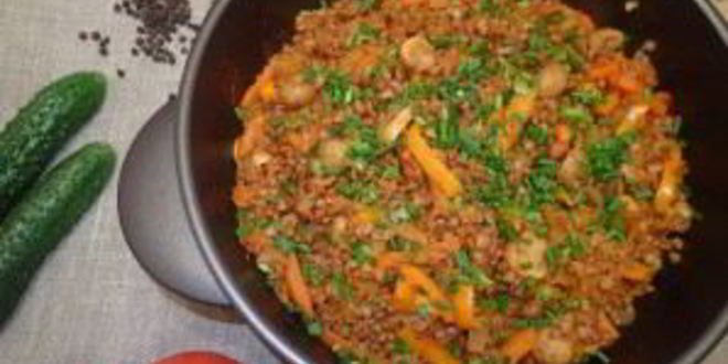 Рецепт жареной гречки