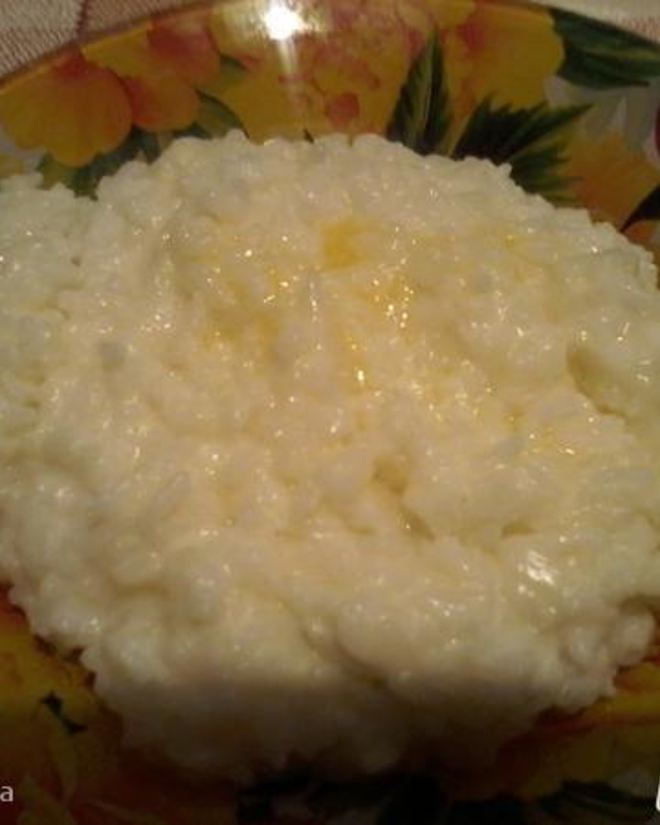 Рецепт каши молочной рисовой
