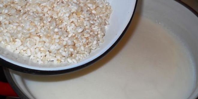 Рецепт каши молочной рисовой