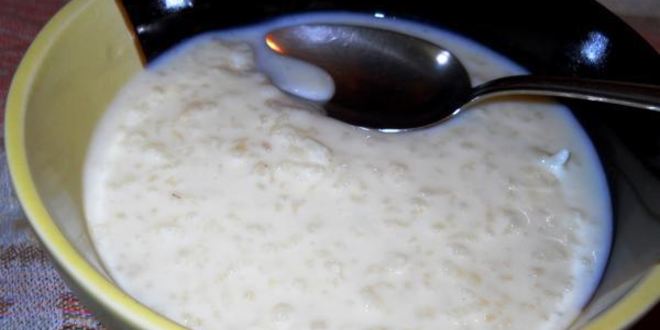 Рецепт каши молочной рисовой
