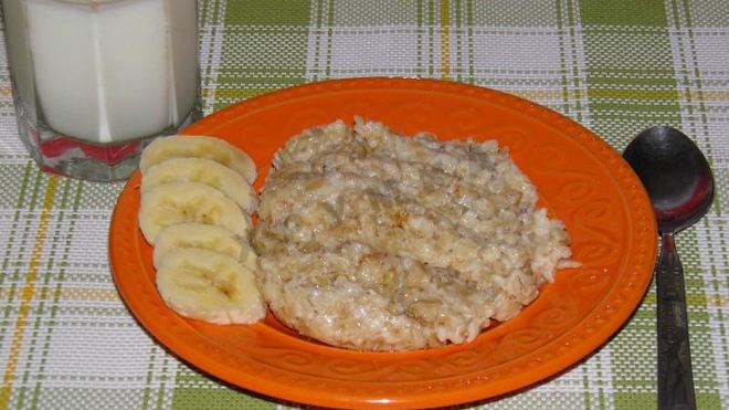 Рецепт каши овсяной в мультиварке на молоке