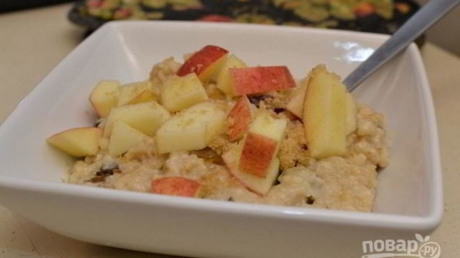 Рецепт каши с сухофруктами