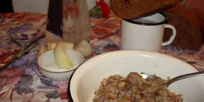 Рецепт каши солдатской