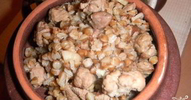 Рецепт Каши в горшочке со свининой