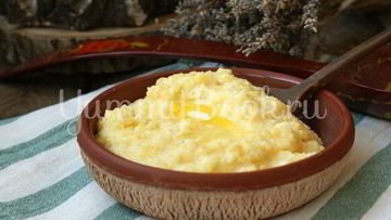 Рецепт Кукурузной каши на молоке в мультиварке