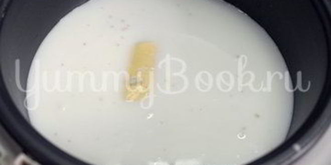 Рецепт кукурузной каши на молоке в мультиварке