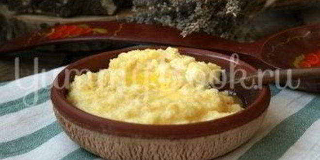 Рецепт кукурузной каши на молоке в мультиварке