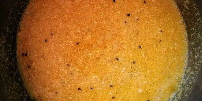 Рецепт кукурузной каши с апельсином и имбирем