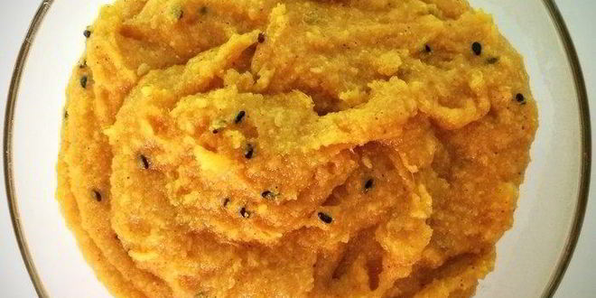 Рецепт кукурузной каши с апельсином и имбирем