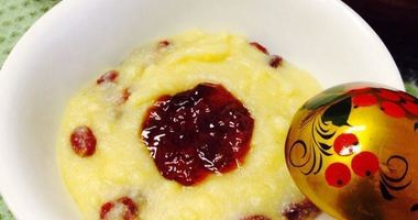 Рецепт Кукурузной каши с клюквой