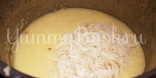 Рецепт кукурузной каши с курицей и грибами