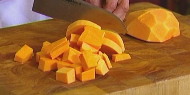 Рецепт кукурузной каши с тыквой и грецкими орехами