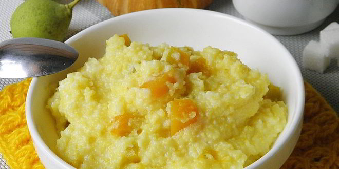 Рецепт Кукурузной каши с тыквой в мультиварке