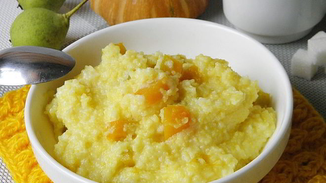 Рецепт кукурузной каши с тыквой в мультиварке