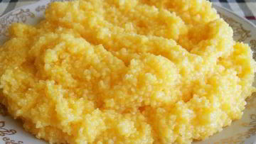 Рецепт Кукурузной каши с яблоком