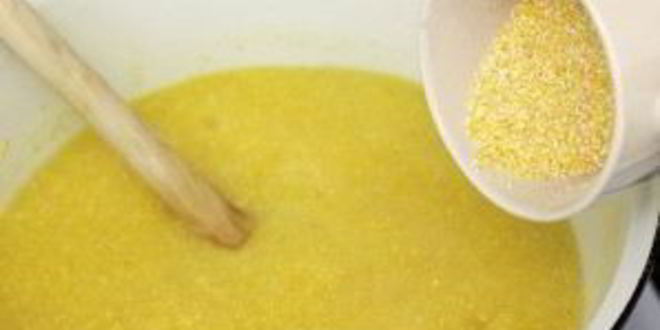 Рецепт мамалыги с сыром