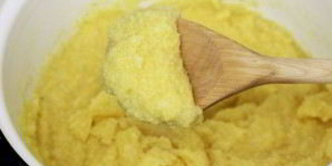Рецепт мамалыги с сыром