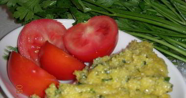 Рецепт Мамалыги с зеленью