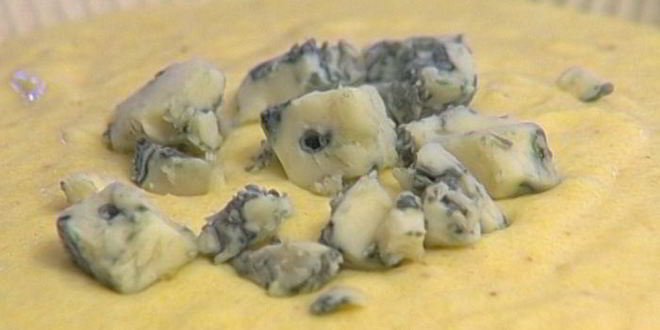 Рецепт поленты с горгонзолой