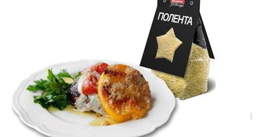 Рецепт Поленты с грибами портобелло