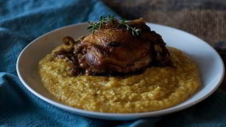 Рецепт Поленты с курицей