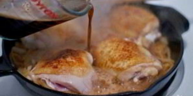 Рецепт поленты с курицей