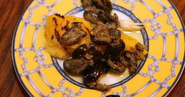 Рецепт Поленты с оливками