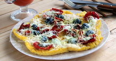 Рецепт Поленты с вялеными помидорами