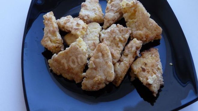 Рецепт жареной поленты