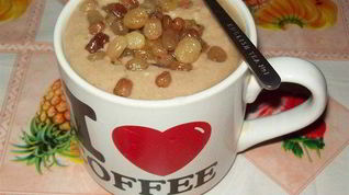 Рецепт Кунжутной каши с изюмом