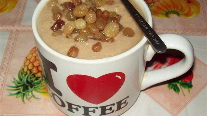 Рецепт Кунжутной каши с изюмом