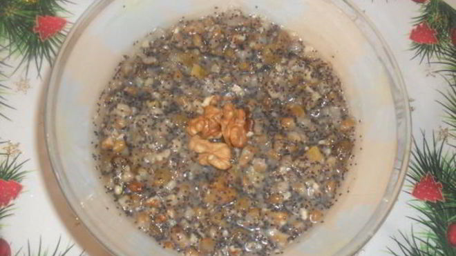 Рецепт кутьи на рождество