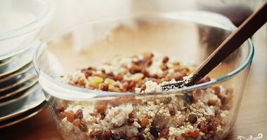 Рецепт Кутьи с яблоками