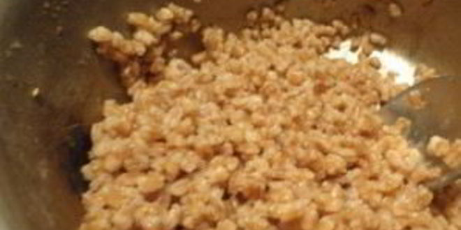 Рецепт кутьи с яблоками