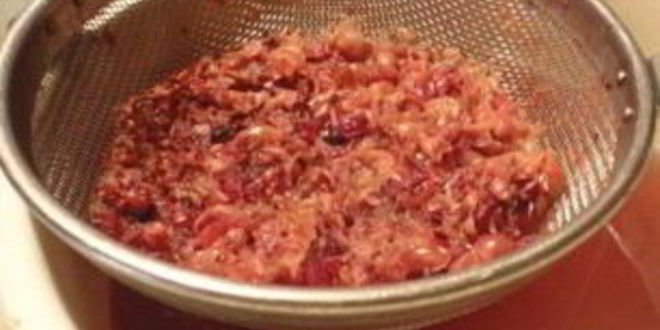 Рецепт кутьи с яблоками